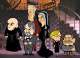 Família Toga Addams (do criador do Zumbis em Brasília)