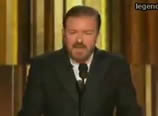 Globo de Ouro, Gervais e comediantes