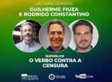 Lacombe entrevista Rodrigo Constantino e Guilherme Fiuza: o verbo contra a censura