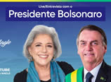 Leda Nagle entrevista o presidente Jair Bolsonaro (2022)